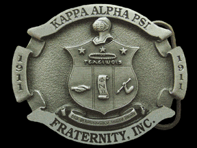 Kappa Alpha Psi Belt Buckle