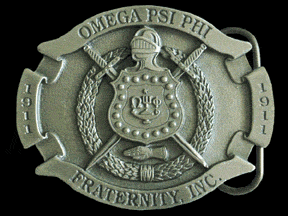 Omega Psi Phi Belt Buckle