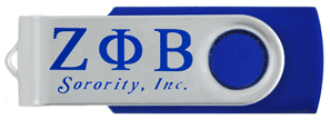 Zeta Phi Beta (ZPB) USB Flash Drive